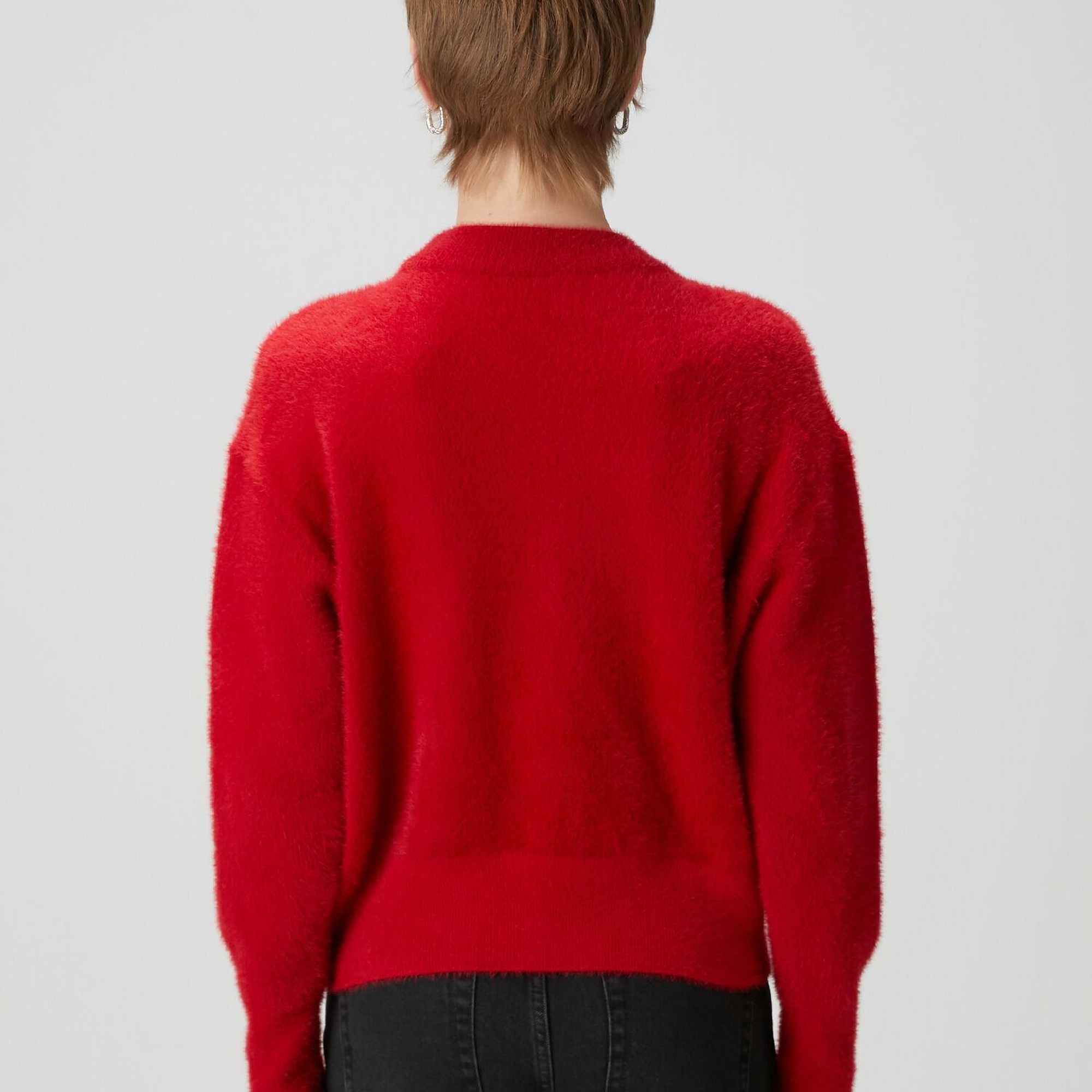 Beymen Club Kadın Kırmızı Ördek Nakışlı Kazak