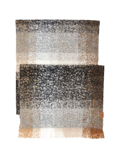  Beymen Club Kadın Çok Renkli Kare Desenli Atkı