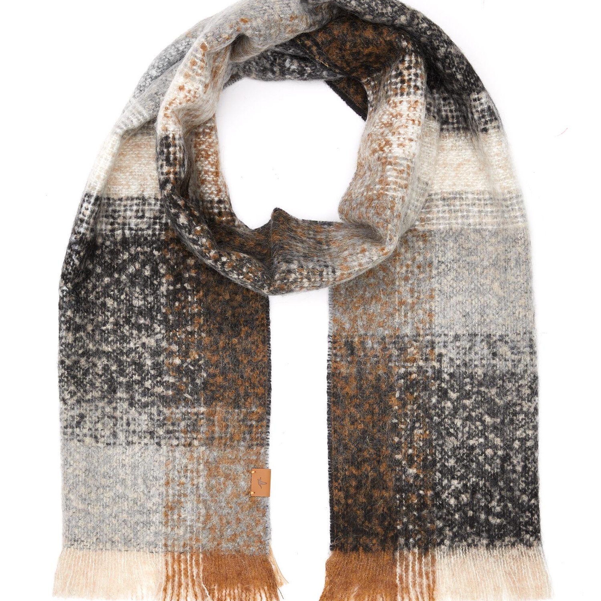 Beymen Club Kadın Çok Renkli Kare Desenli Atkı