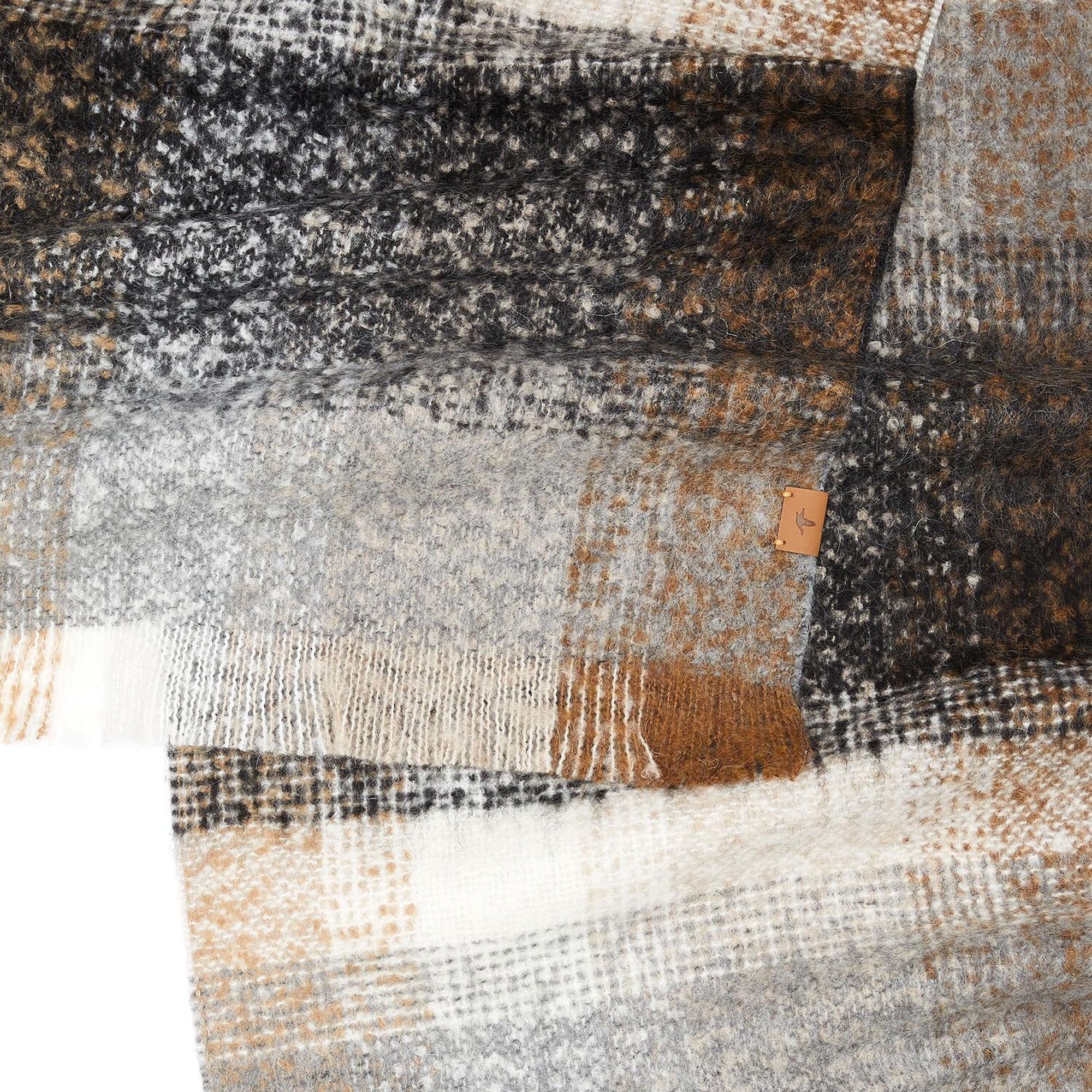 Beymen Club Kadın Çok Renkli Kare Desenli Atkı