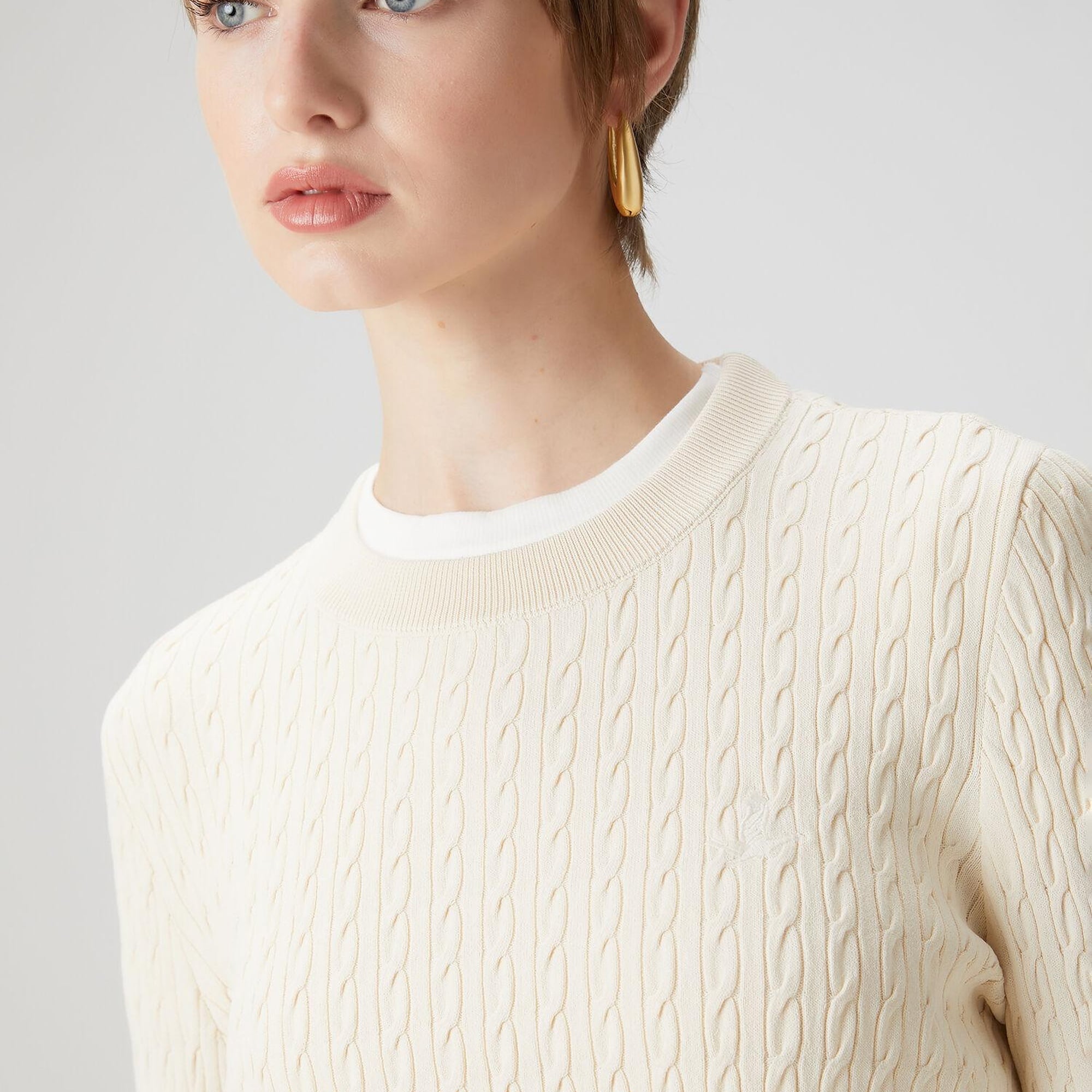 Beymen Club Kadın Ekru Kazak