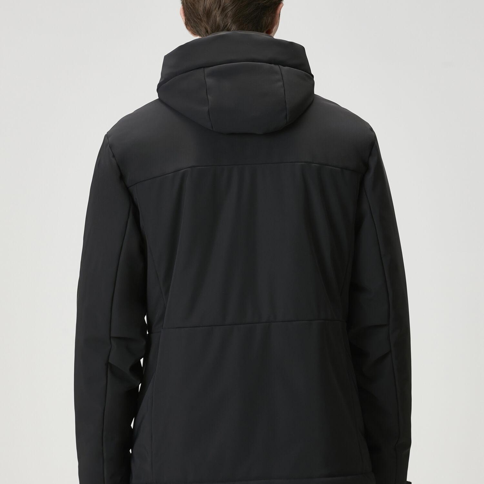 Beymen Club Erkek Siyah Kapüşonlu Mont