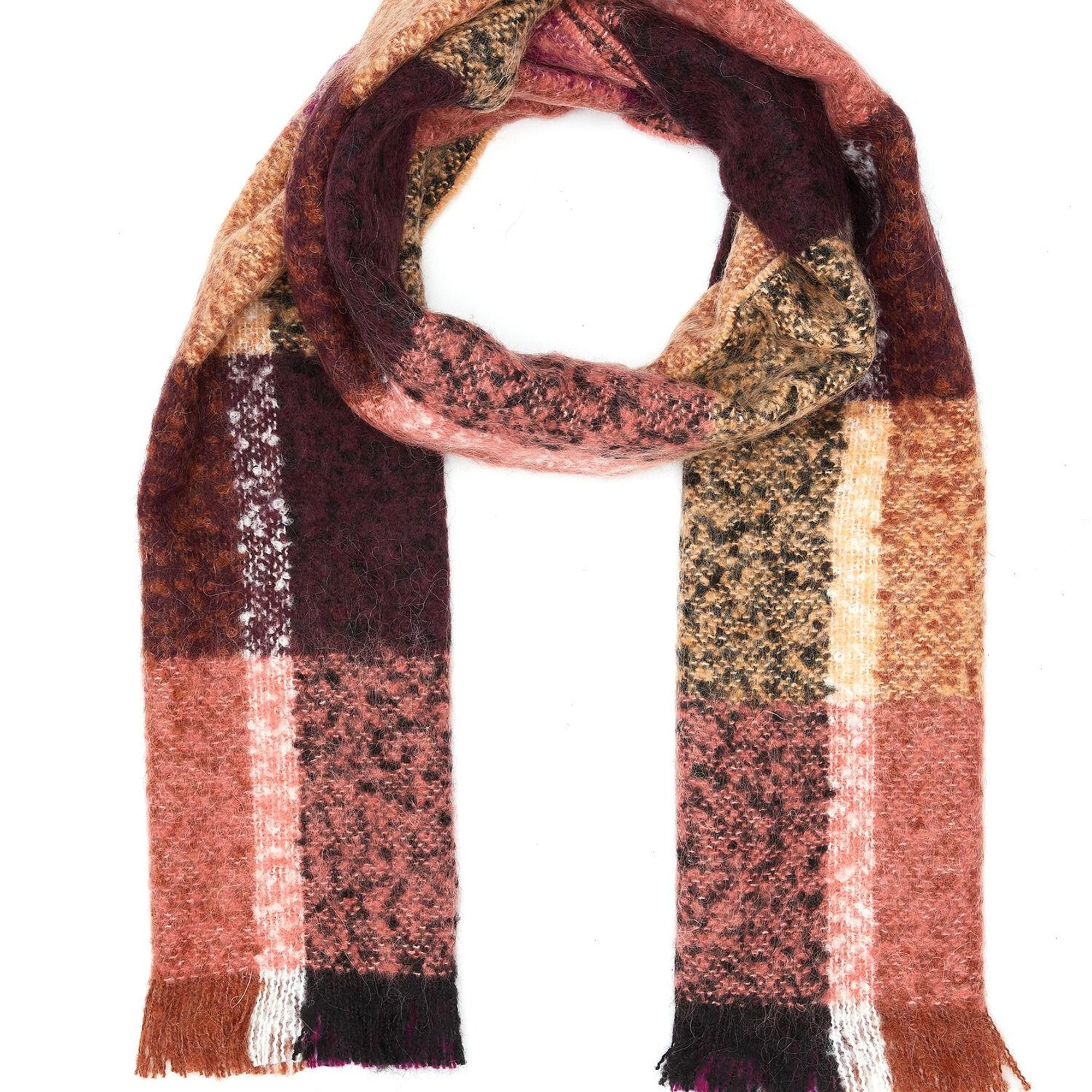 Beymen Club Kadın Çok Renkli Kare Desenli Atkı