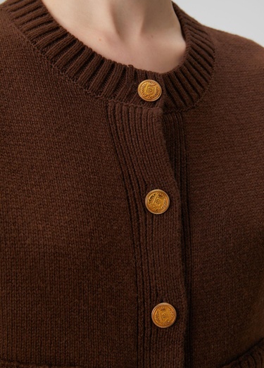  Beymen Club Kadın Kahverengi Triko Yelek