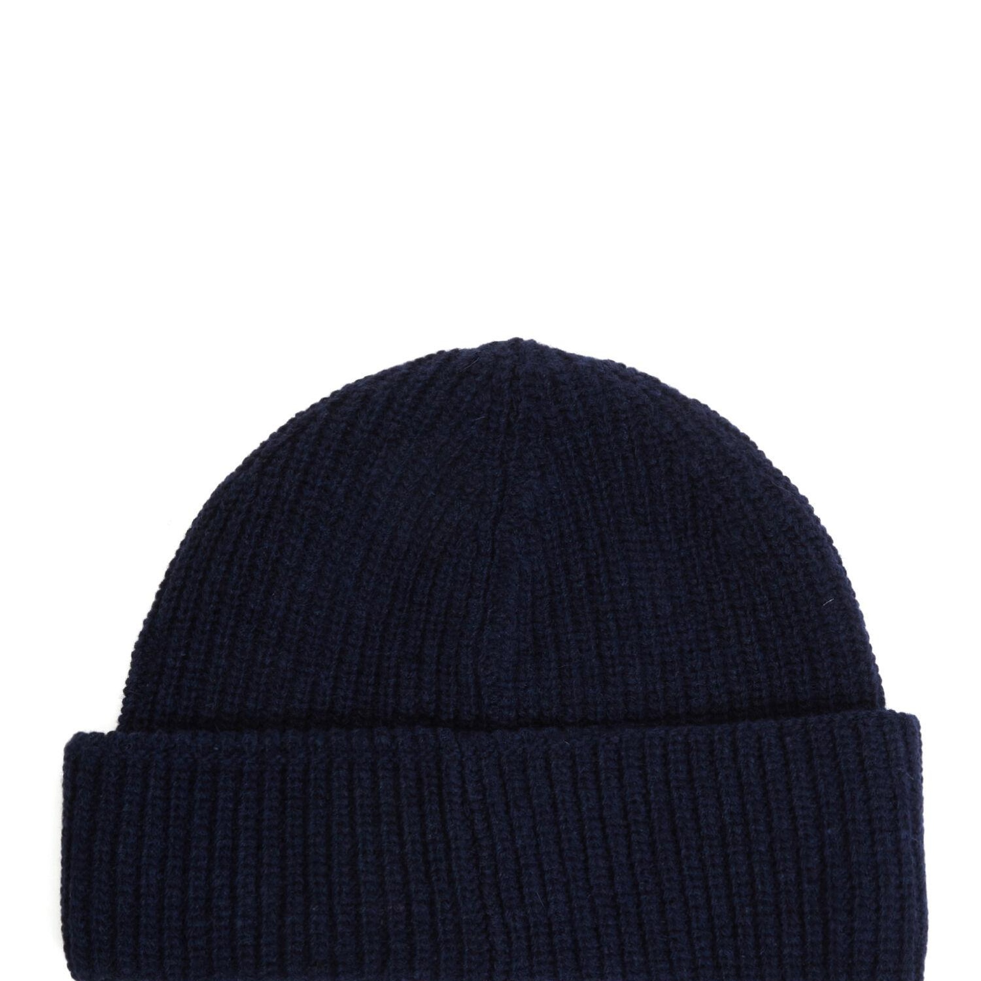 Beymen Club Erkek Lacivert Kaz Logolu Kesik Yün Bere