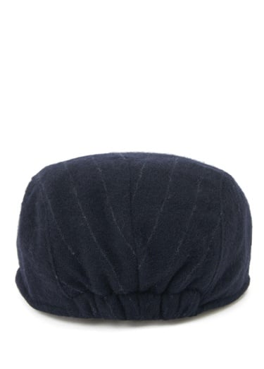  Beymen Club Erkek Lacivert Çizgili Yün Şapka