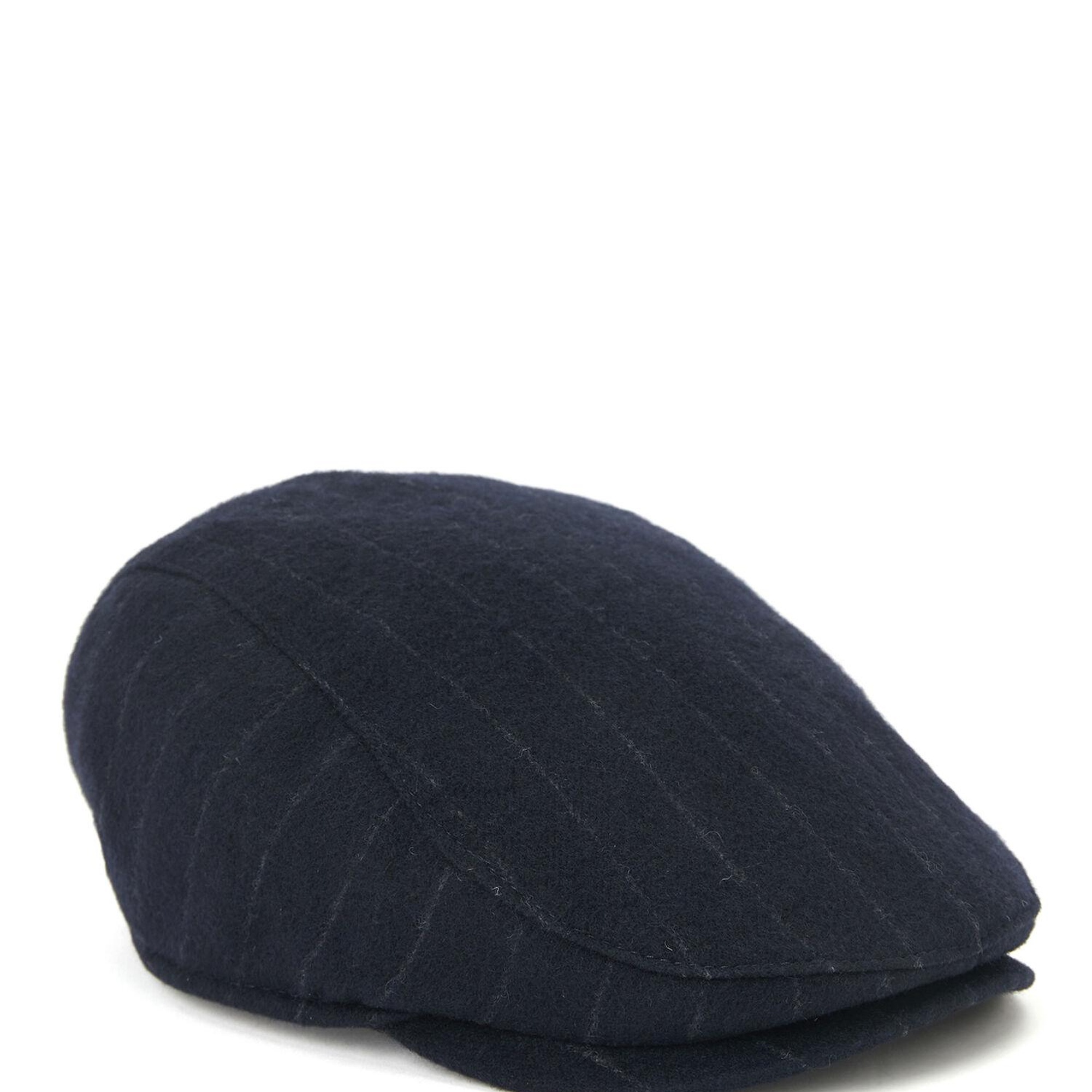 Beymen Club Erkek Lacivert Çizgili Yün Şapka