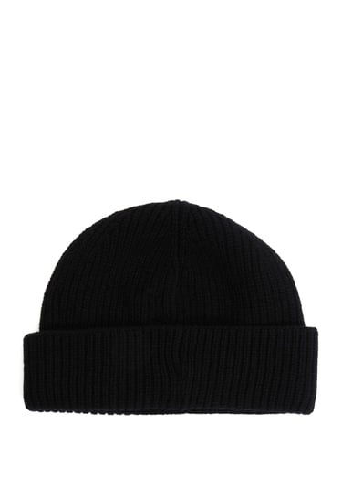  Beymen Club Erkek Siyah Kaz Logolu Kesik Yün Bere