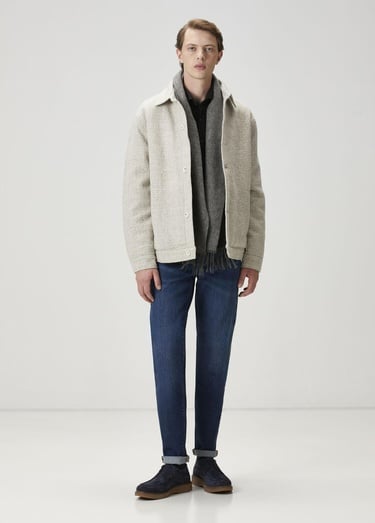  Beymen Club Erkek Mavi Yıkamalı Slim Fit Jean Pantolon