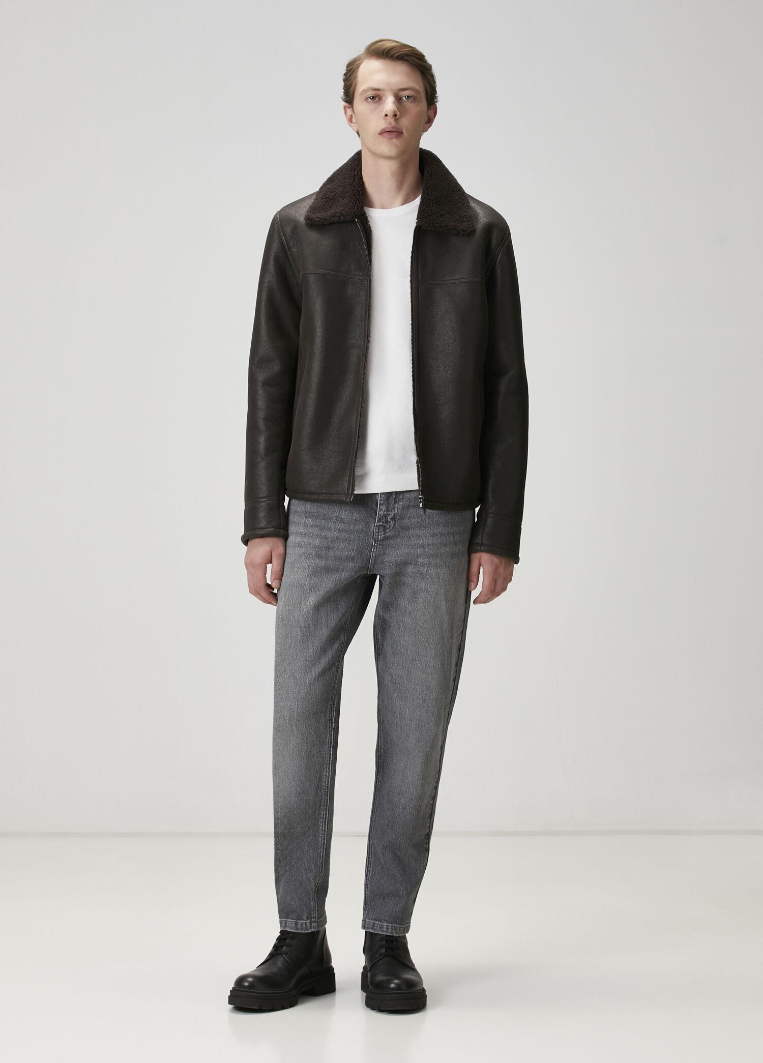  Beymen Club Erkek Gri Yıkamalı Tapered Fit Jean Pantolon