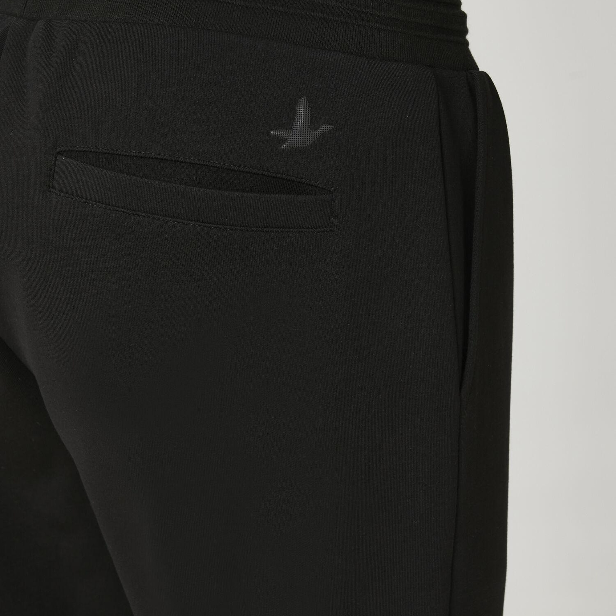 Beymen Club Erkek Siyah Beli Kordonlu Jogger Eşofman Altı