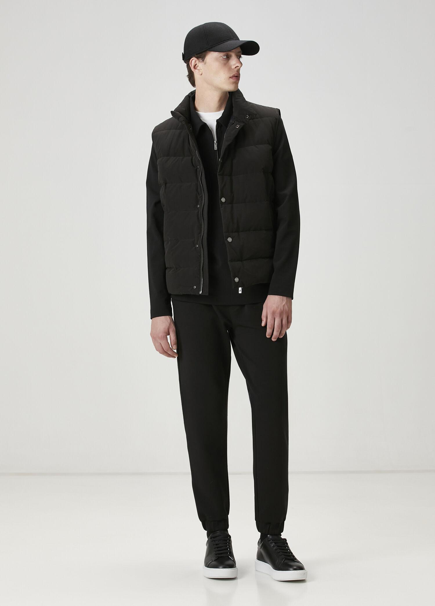  Beymen Club Erkek Siyah Beli Kordonlu Jogger Eşofman Altı