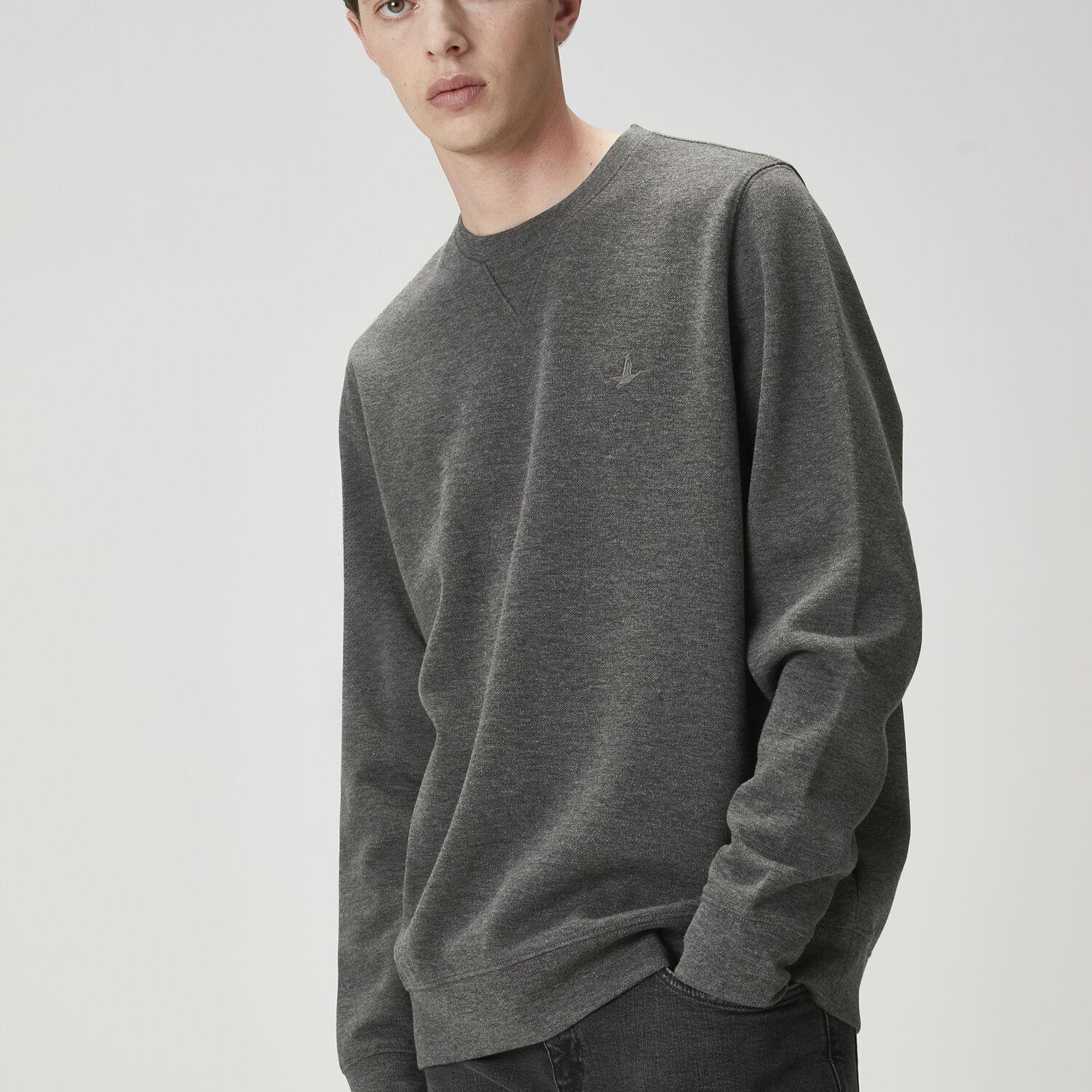 Beymen Club Erkek Gri Melanj Sweatshirt