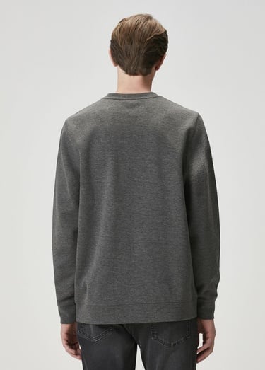  Beymen Club Erkek Gri Melanj Sweatshirt