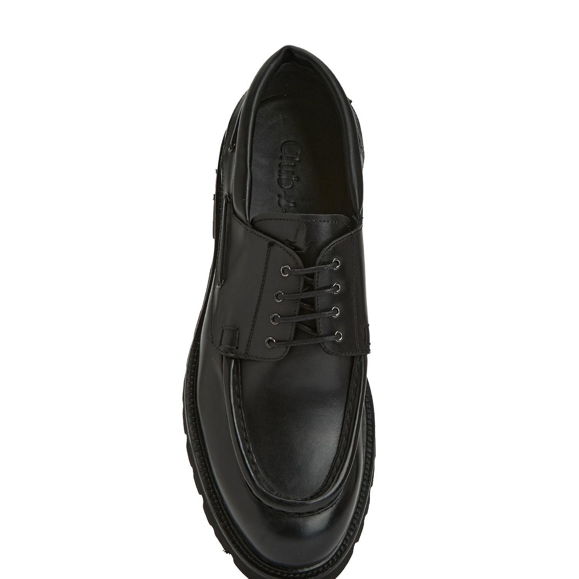 Beymen Club Erkek Siyah Deri Ayakkabı