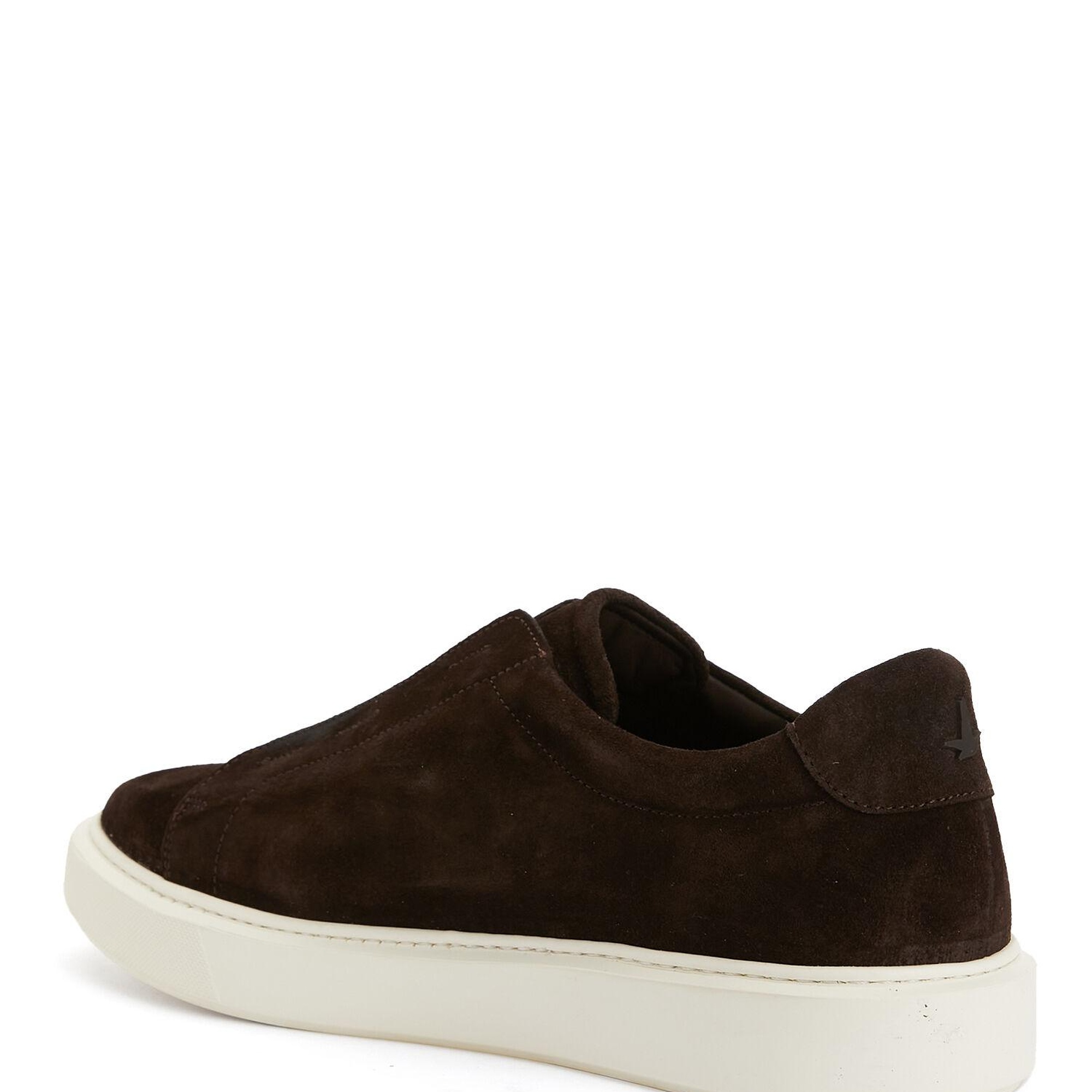 Beymen Club Erkek Kahverengi Lastik Detaylı Süet Sneaker