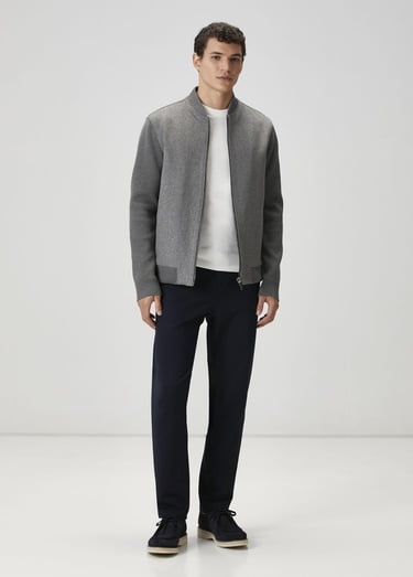  Beymen Club Erkek Kırık Beyaz Kısa Kollu Kazak