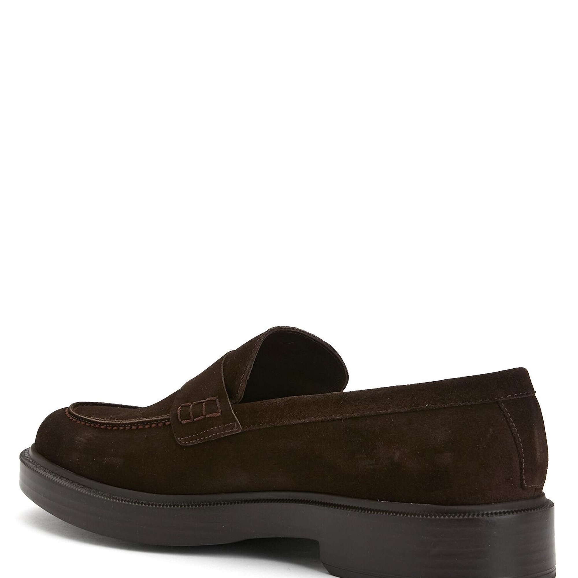 Beymen Club Erkek Kahverengi Bant Detaylı Süet Loafer