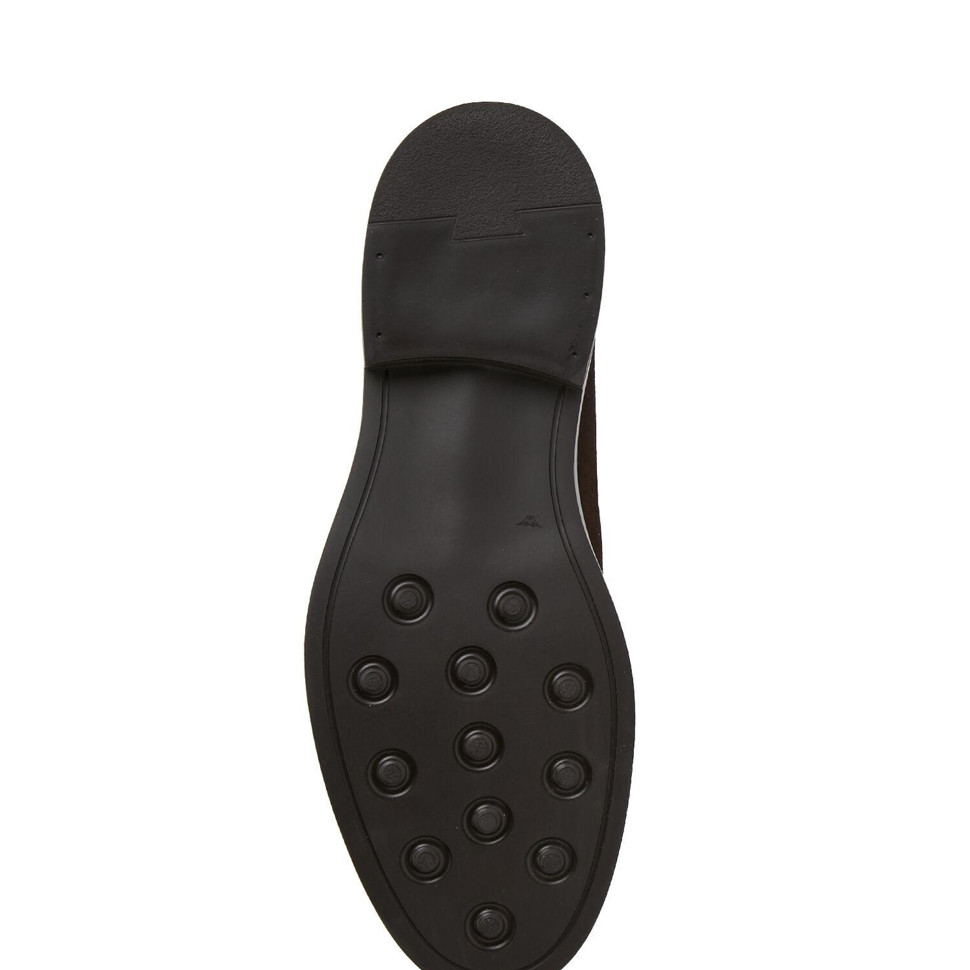 Beymen Club Erkek Kahverengi Bant Detaylı Süet Loafer