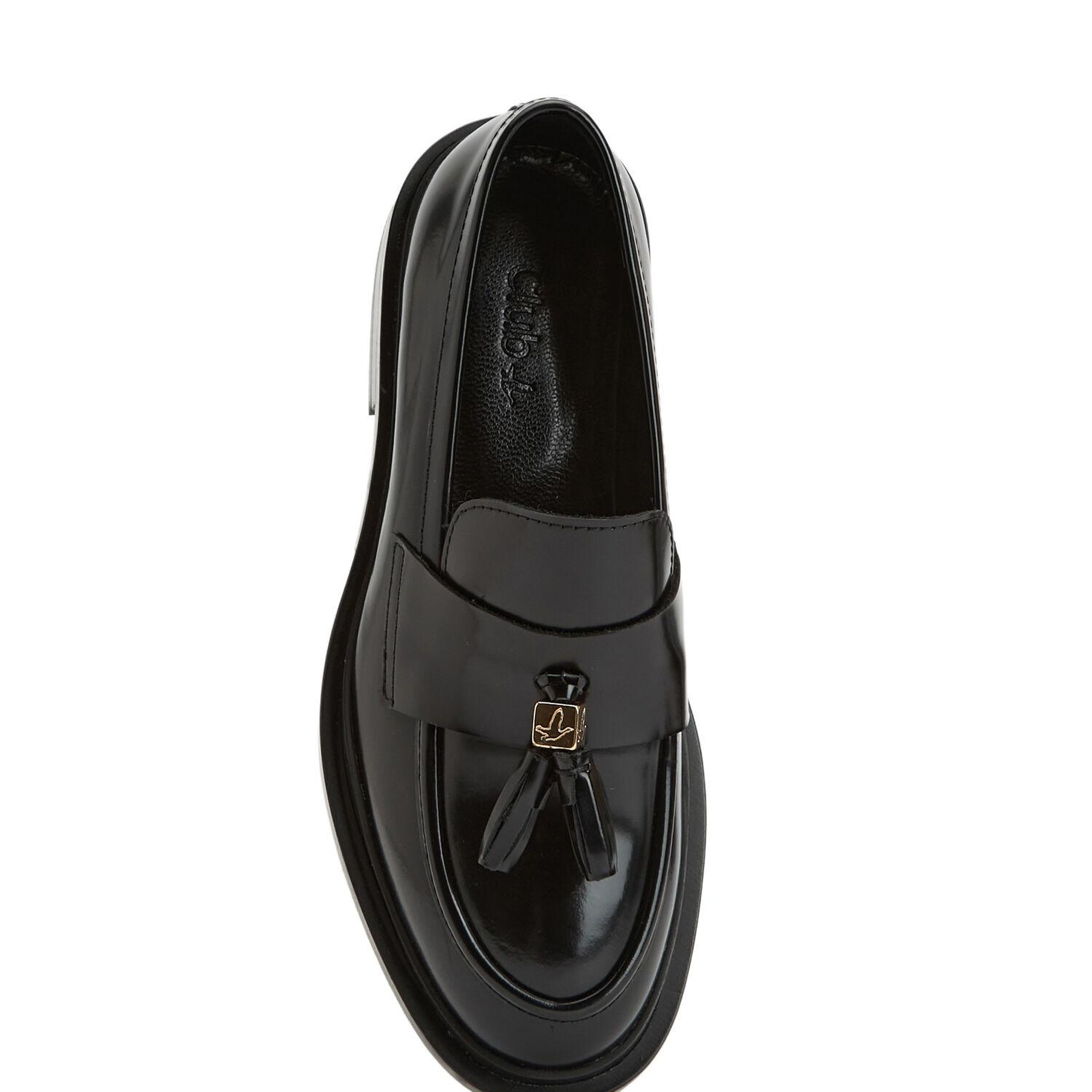 Beymen Club Kadın Siyah Püsküllü Deri Loafer