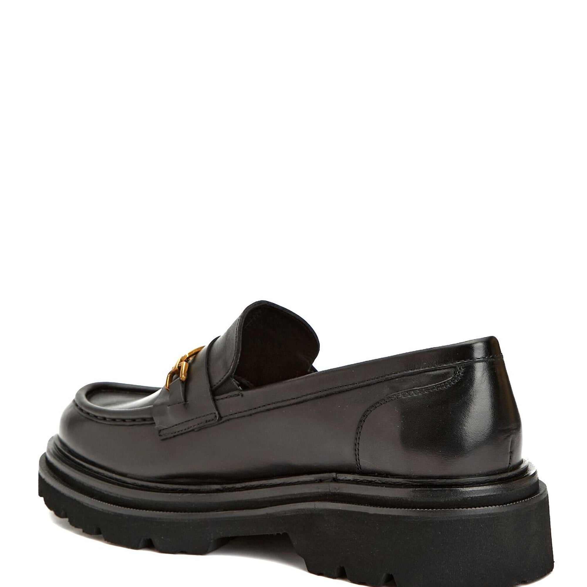 Beymen Club Kadın Siyah Deri Loafer