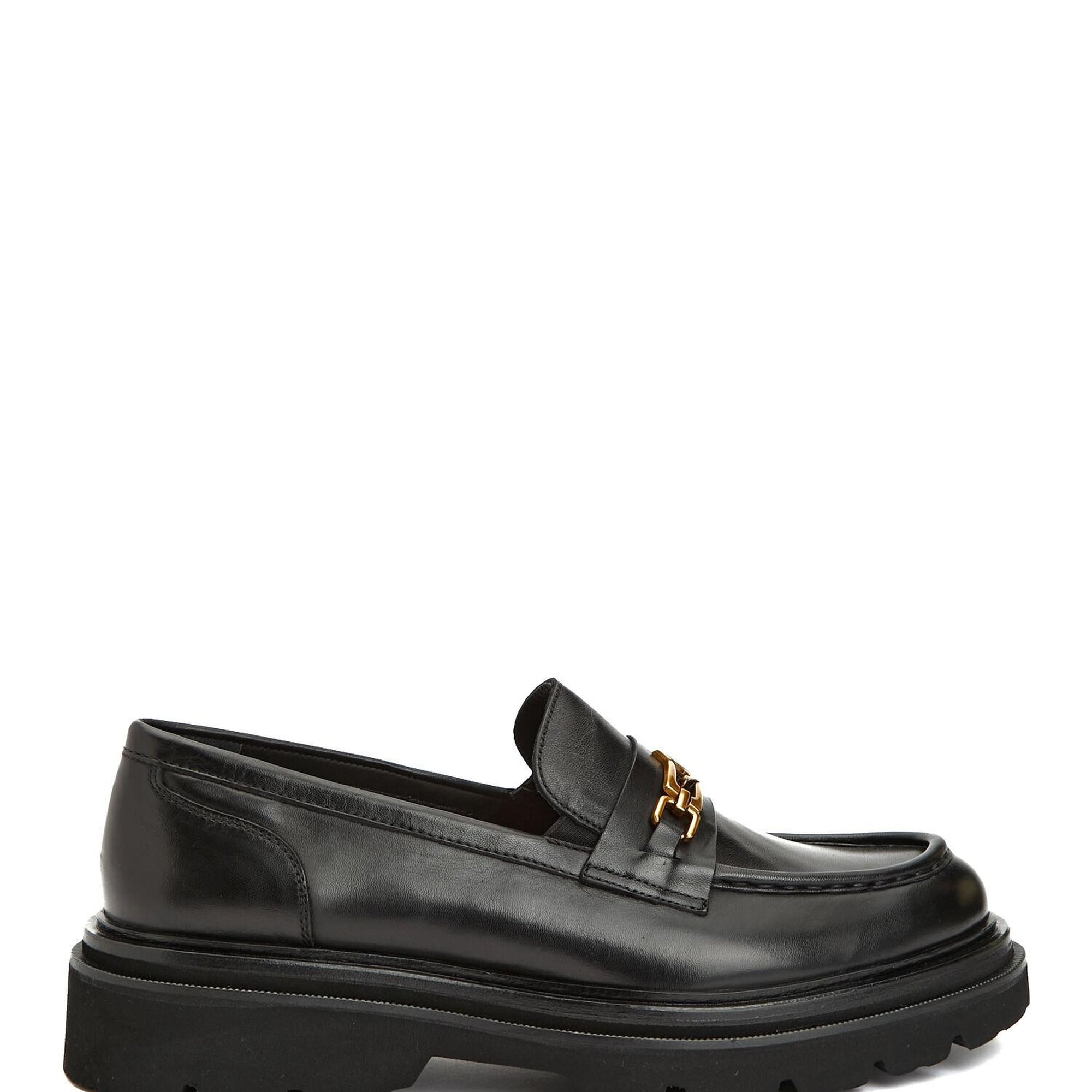 Beymen Club Kadın Siyah Deri Loafer