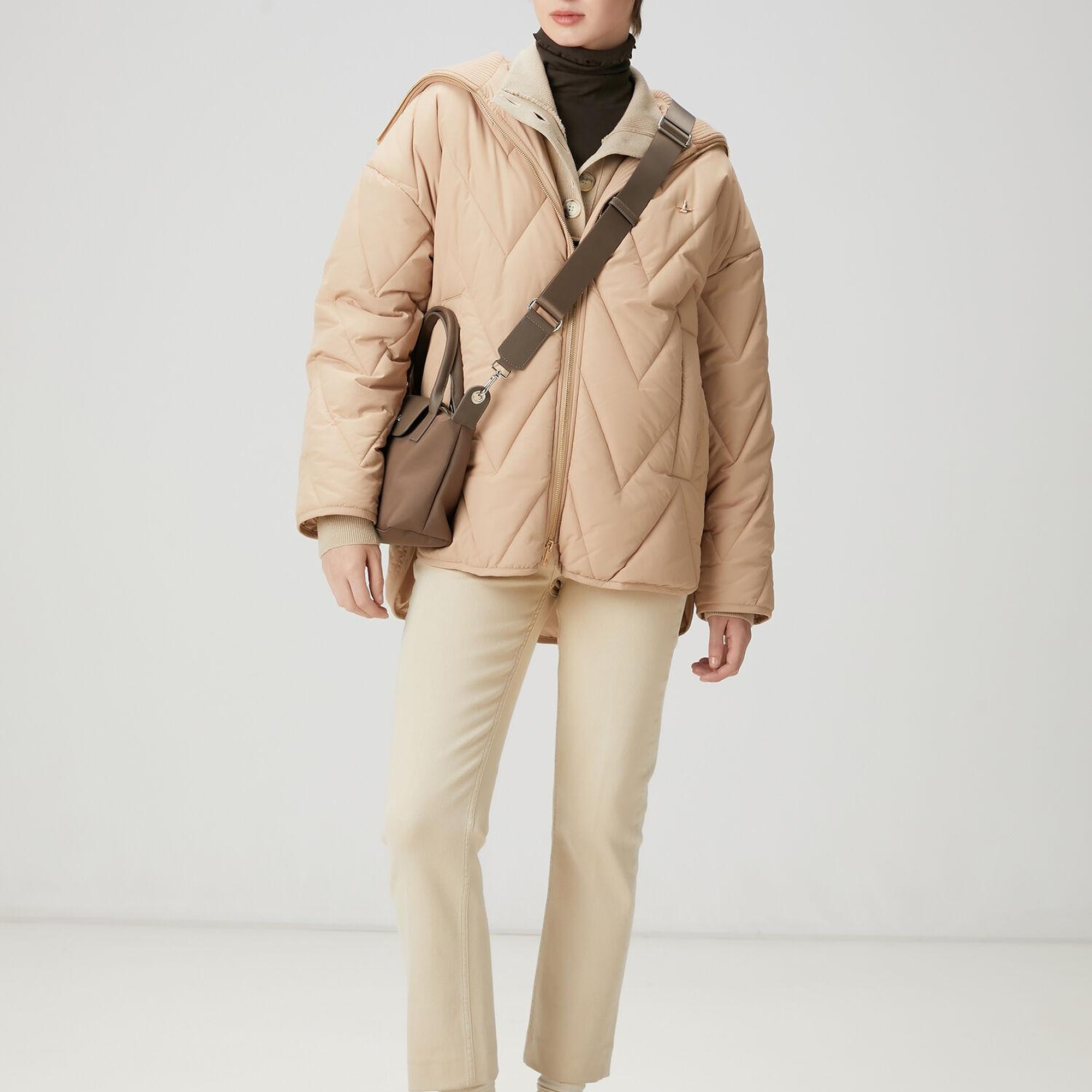 Beymen Club Kadın Bej Straight Leg Jean Pantolon