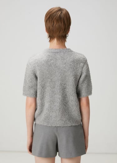  Beymen Club Kadın Gri Taş İşlemeli Hırka