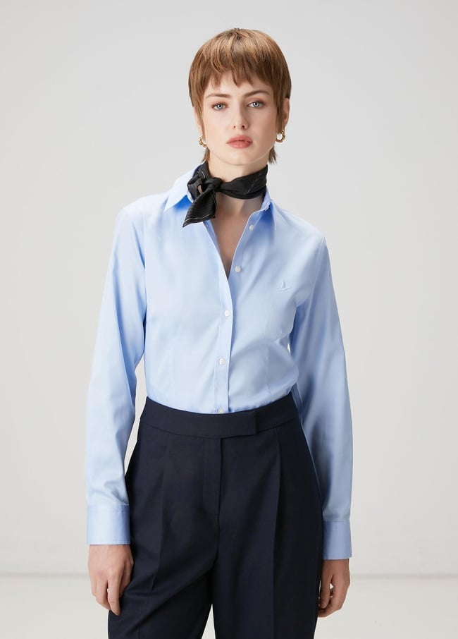  Beymen Club Kadın Mavi Gömlek