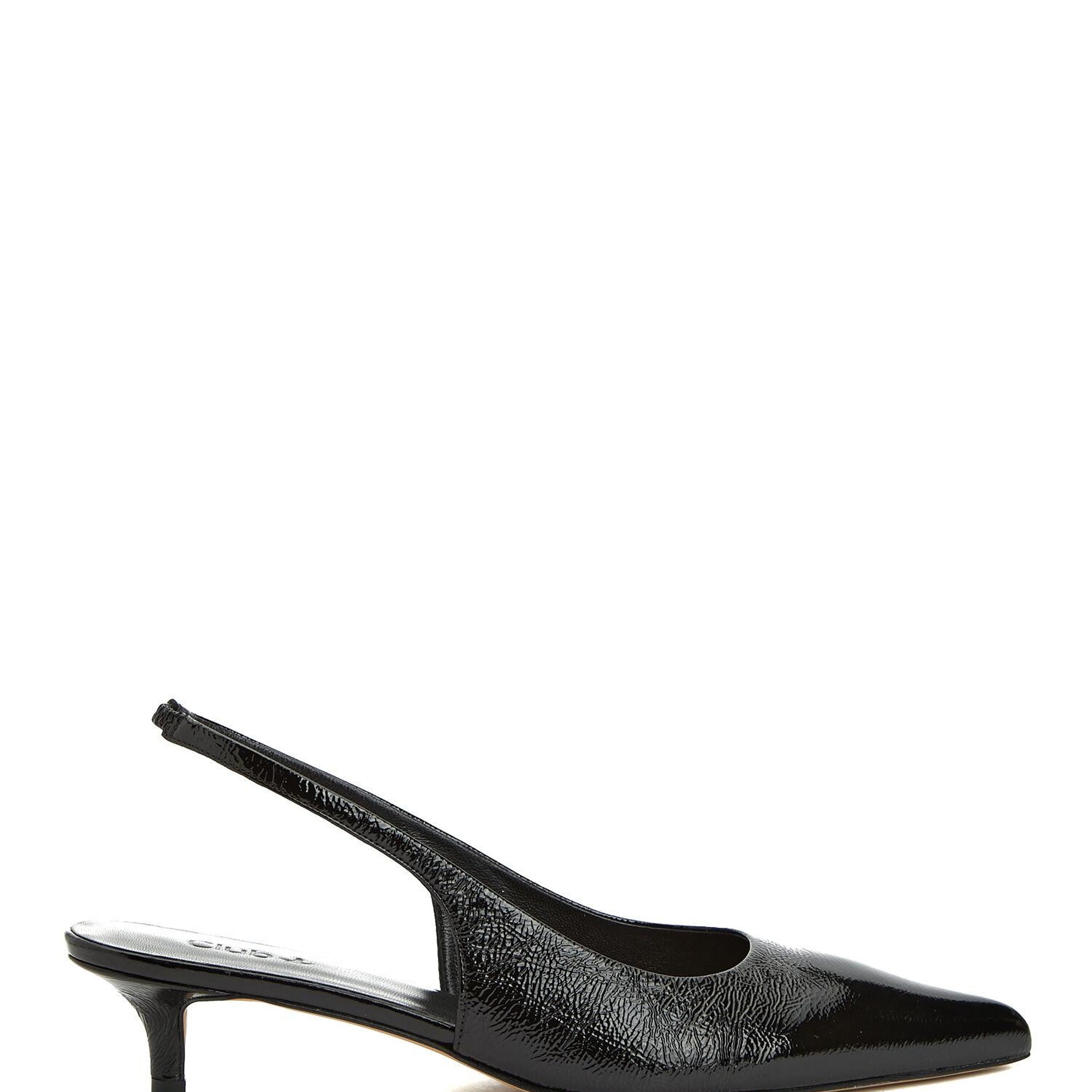 Beymen Club Kadın Kitten Siyah Deri Topuklu Ayakkabı