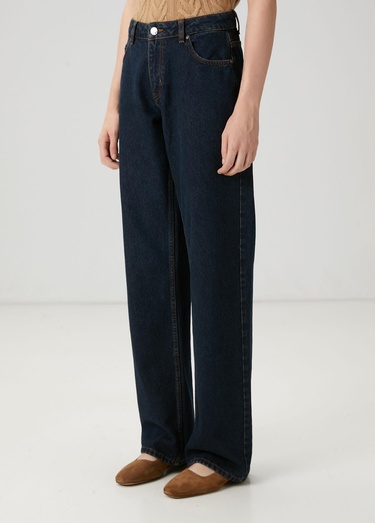  Beymen Club Kadın Koyu Mavi Jean Pantolon