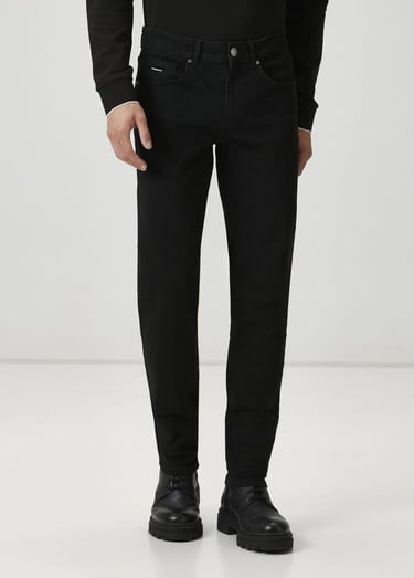  Beymen Club Erkek Slim Fit Siyah Jean Pantolon