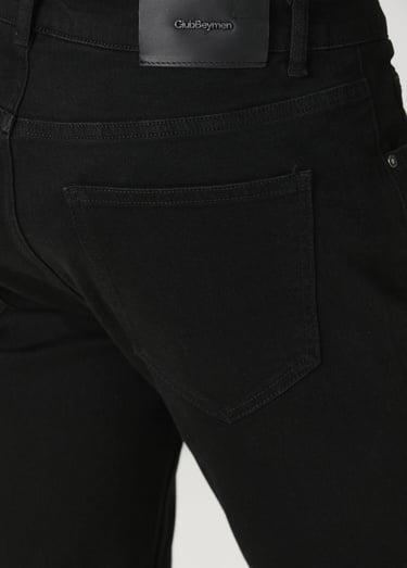  Beymen Club Erkek Slim Fit Siyah Jean Pantolon