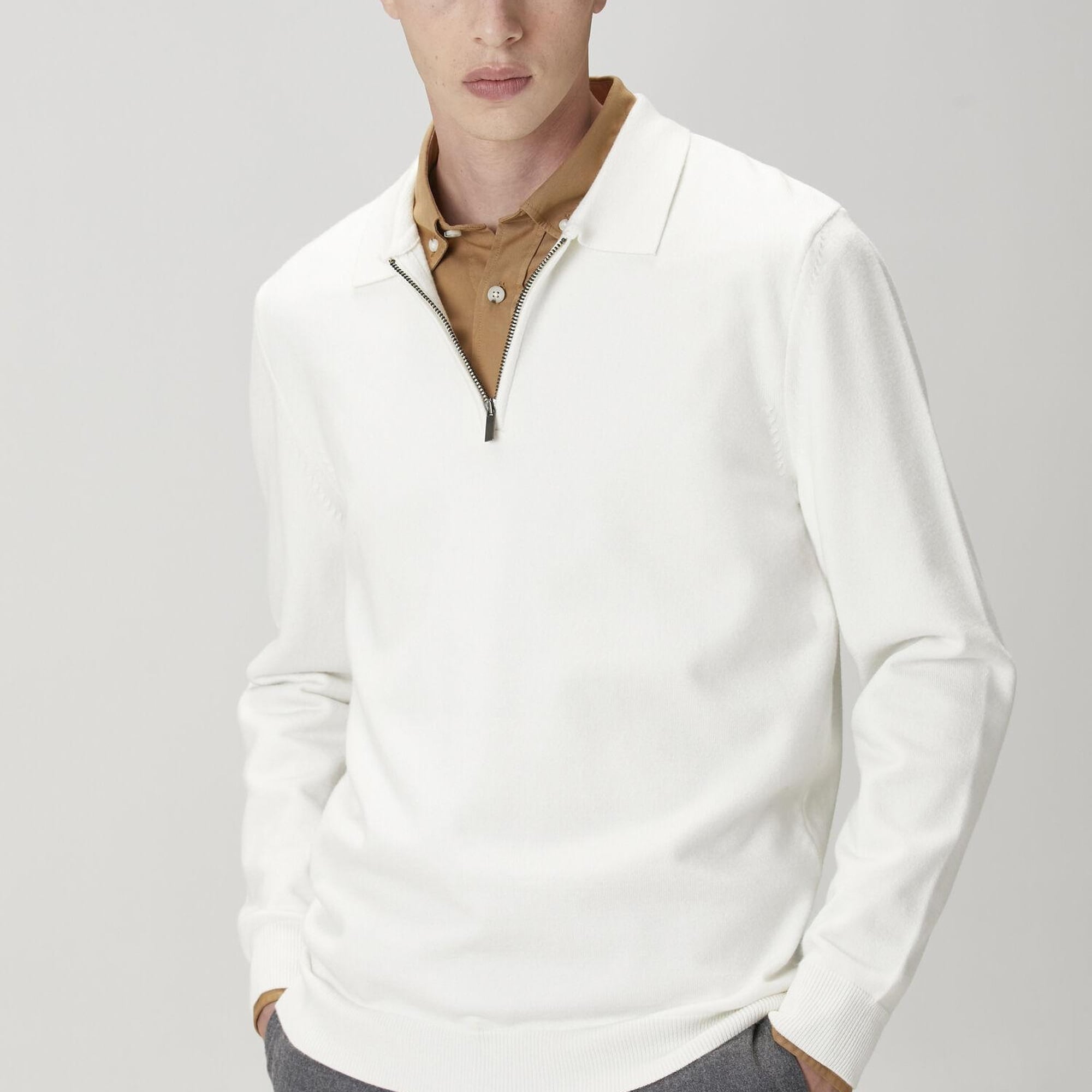 Beymen Club Erkek Bej Polo Yaka Triko