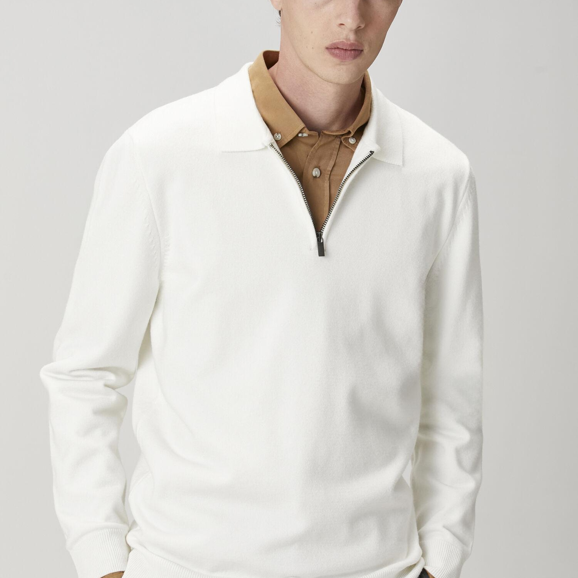 Beymen Club Erkek Bej Polo Yaka Triko