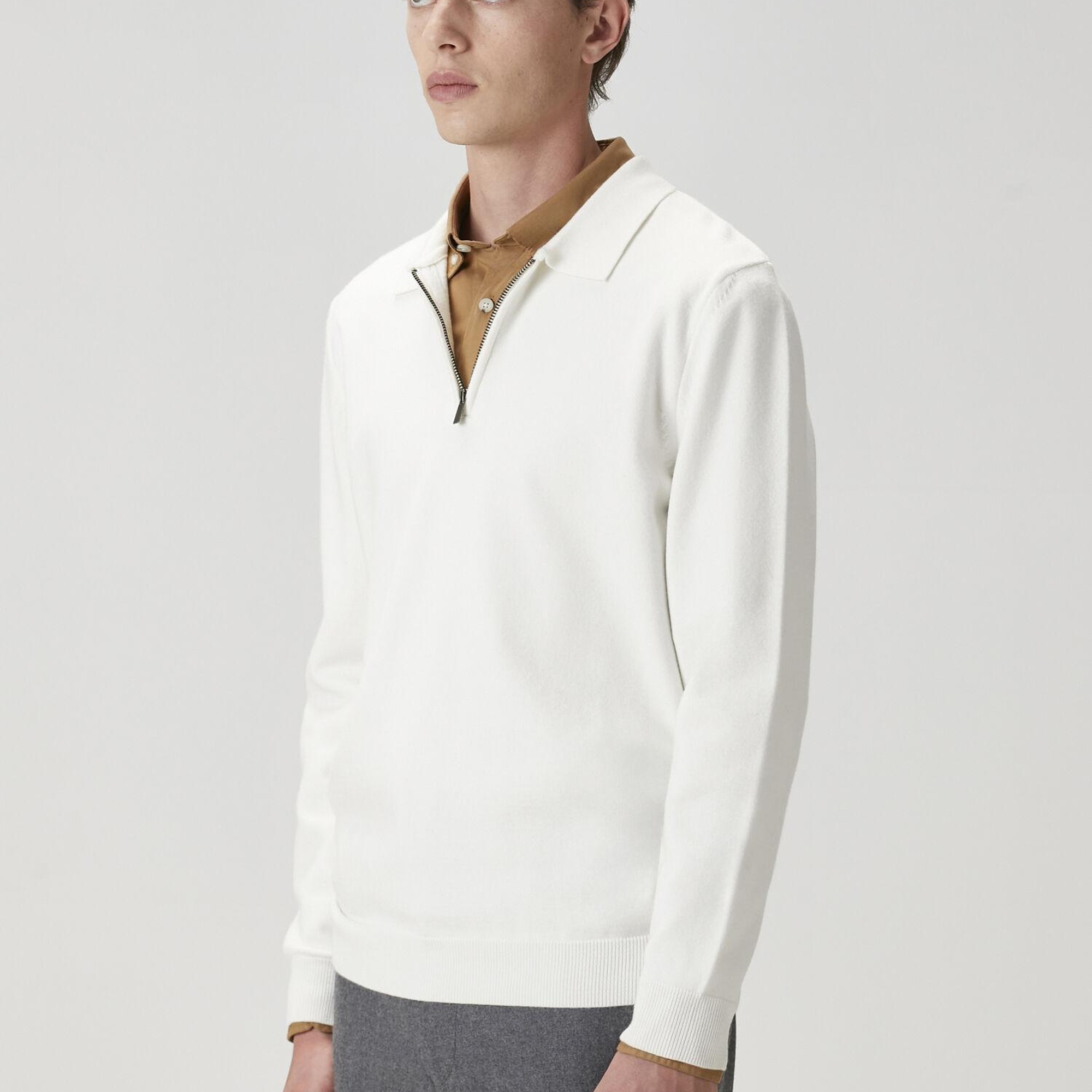 Beymen Club Erkek Bej Polo Yaka Triko