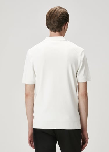  Beymen Club Erkek Kırık Beyaz Kısa Kollu Triko