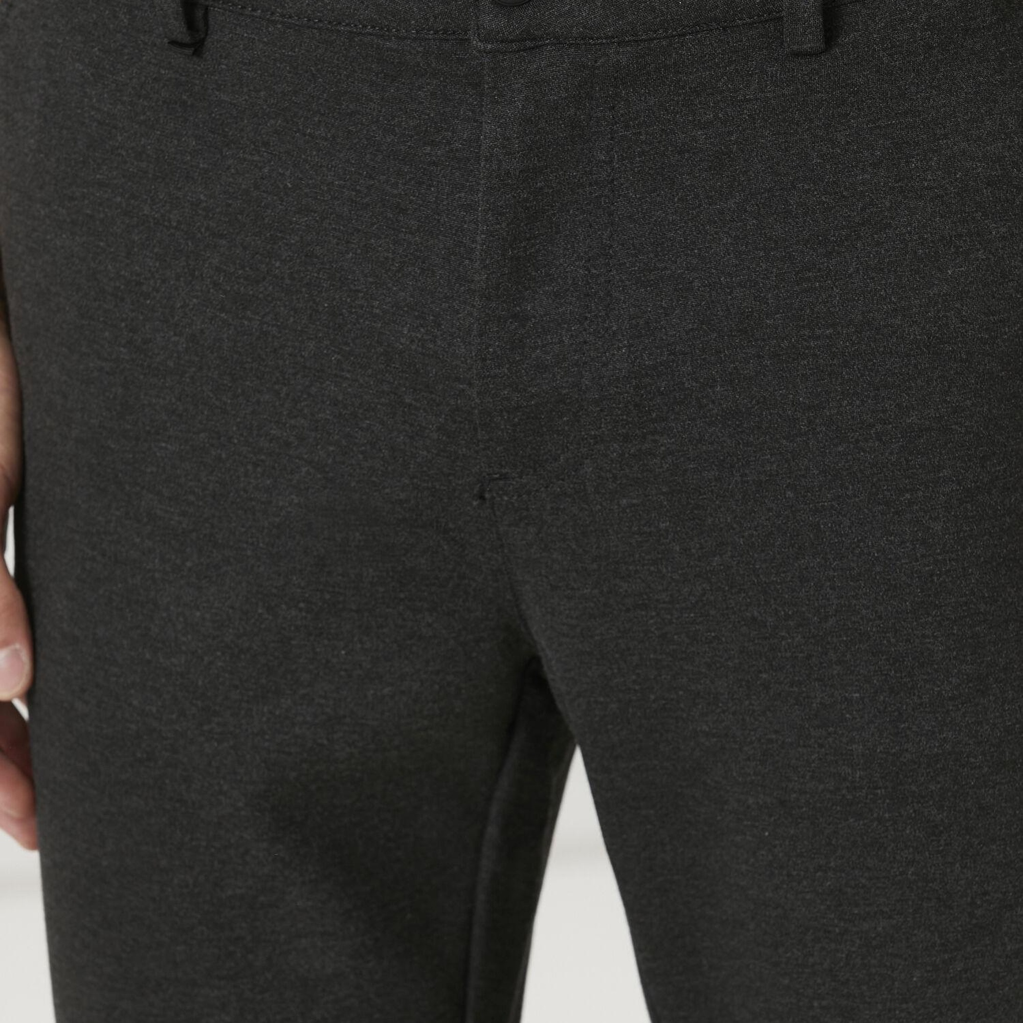 Beymen Club Erkek Slim Fit Antrasit Melanj Örme Pantolon