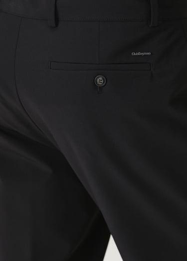  Beymen Club Erkek Siyah Beli Kordonlu Pantolon