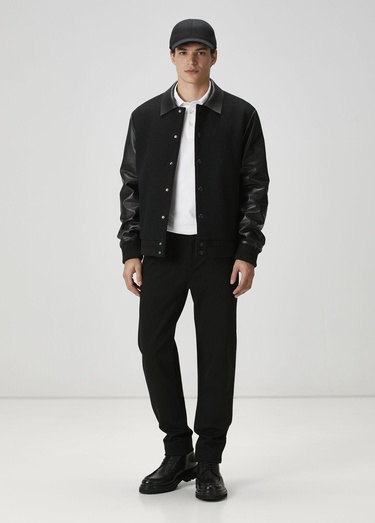  Beymen Club Erkek Siyah Dokulu Chino Pantolon