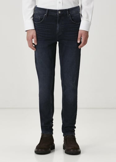  Beymen Club Erkek İndigo Slim Fit Jean Pantolon