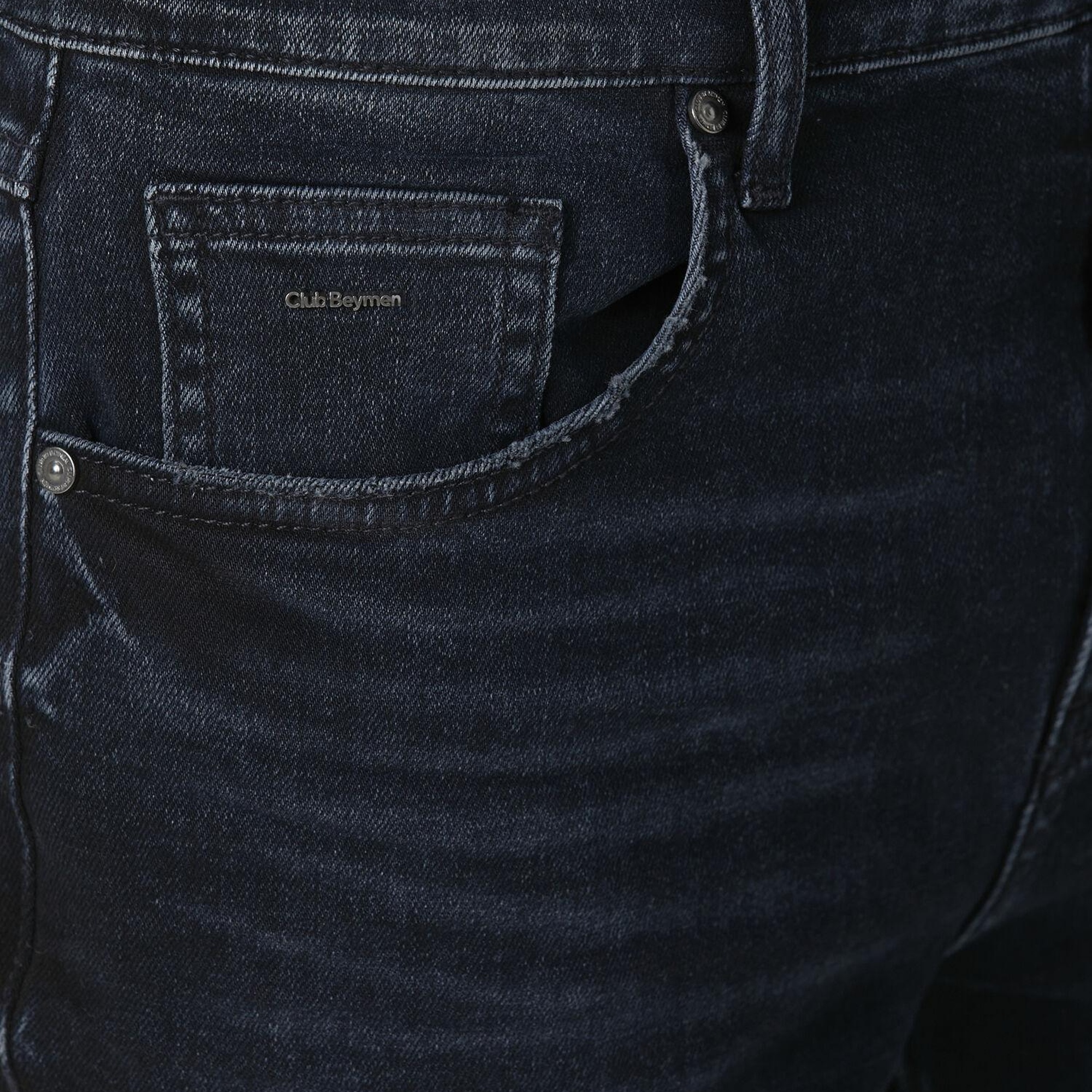 Beymen Club Erkek İndigo Slim Fit Jean Pantolon