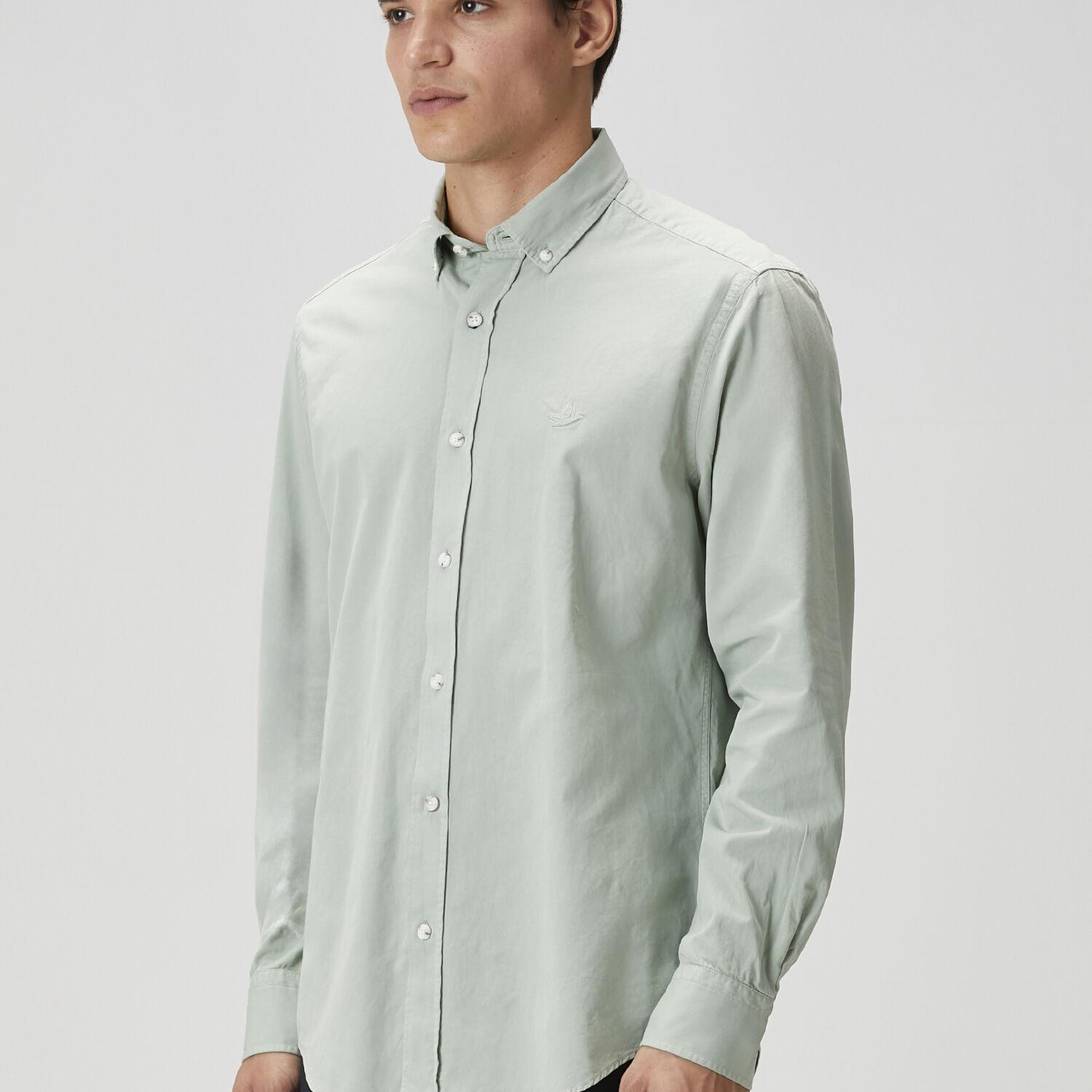 Beymen Club Erkek Comfort Fit Çağla Gabardin Doku Gömlek