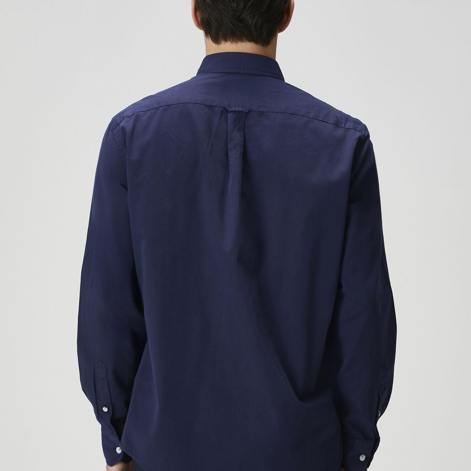 Beymen Club Erkek Comfort Fit Lacivert Gabardin Doku Gömlek