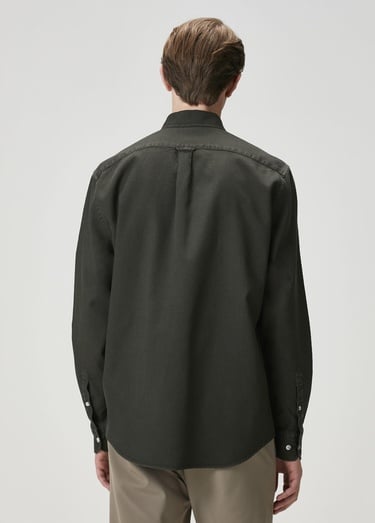  Beymen Club Erkek Comfort Fit Haki Gömlek
