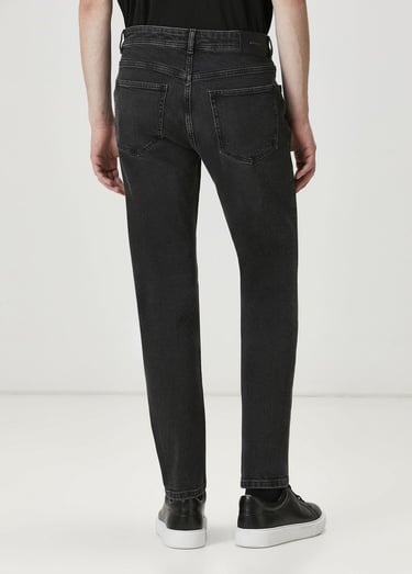  Beymen Club Erkek Siyah Slim Fit Jean Pantolon