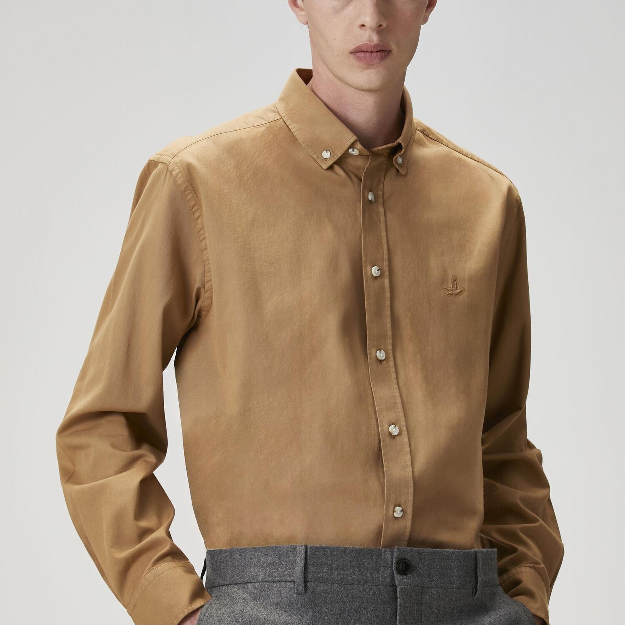 Beymen Club Erkek Deve Tüyü Gömlek