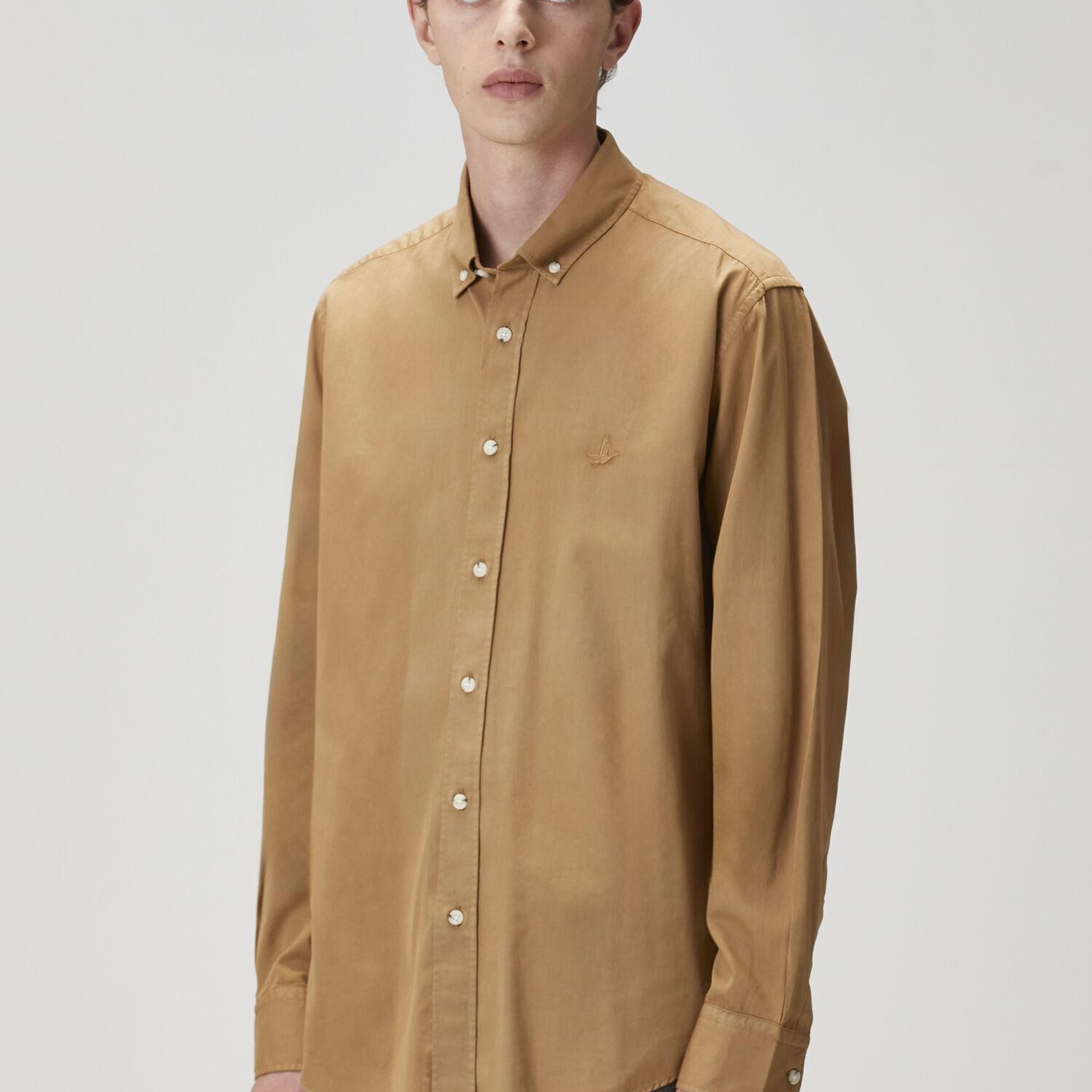 Beymen Club Erkek Deve Tüyü Gömlek