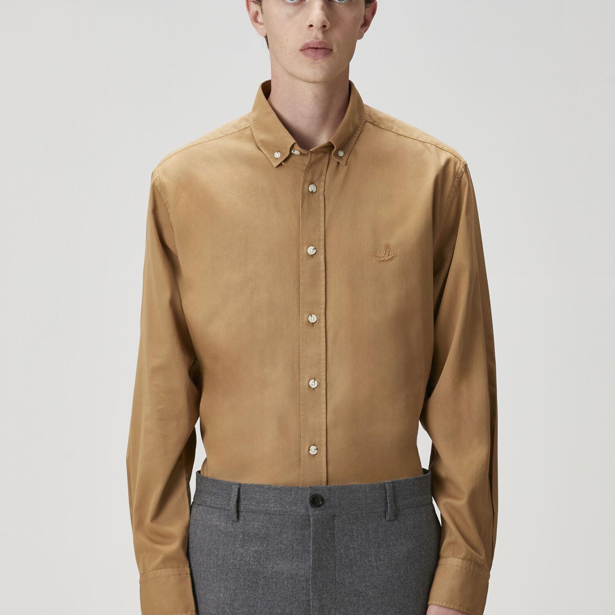 Beymen Club Erkek Deve Tüyü Gömlek