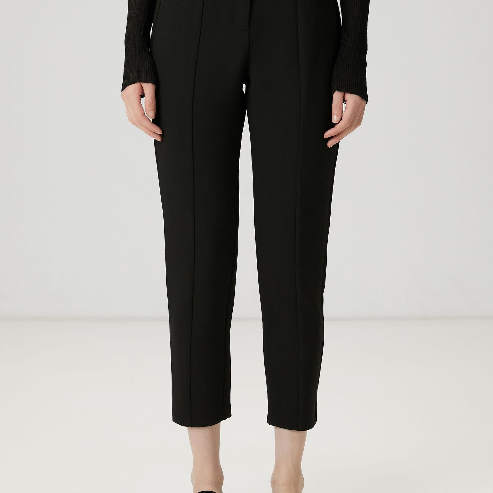 Beymen Club Kadın Siyah Slim Fit Pantolon